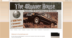Desktop Screenshot of 4runnerhouse.com